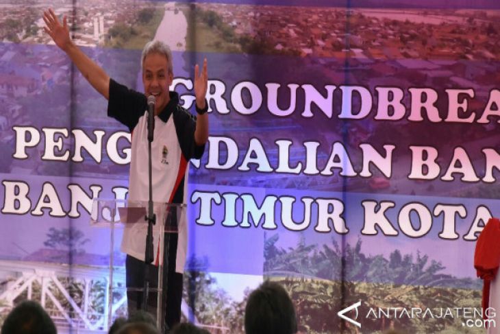 bantaran BKT Semarang sisakan 800 bangunan