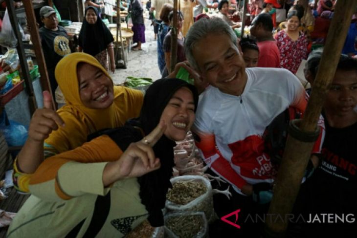 Ganjar ucapkan selamat ultah kepada Sudirman