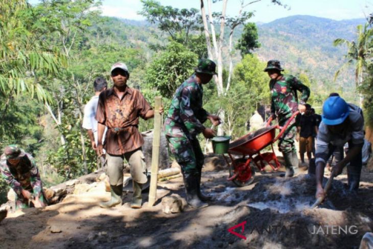 TMMD tumbuhkan semangat gotong royong