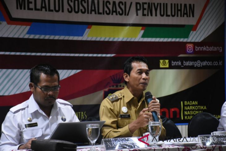 Lima kecamatan di Batang rawan penyalahgunaan narkoba