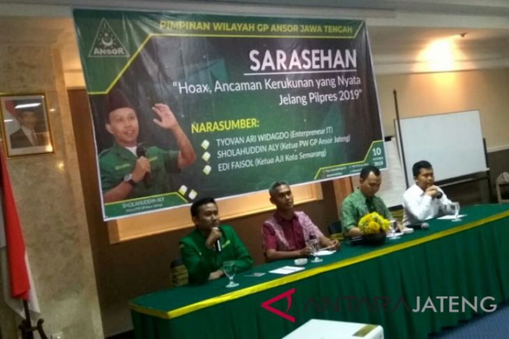 Ini yang dilakukan Ansor Jateng untuk tangkap hoaks