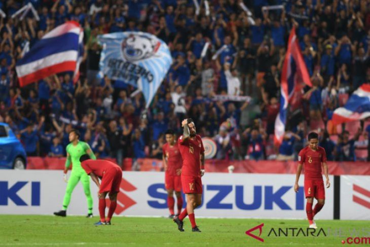 Timnas Indonesia ke posisi empat klasemen Grup B Piala AFF