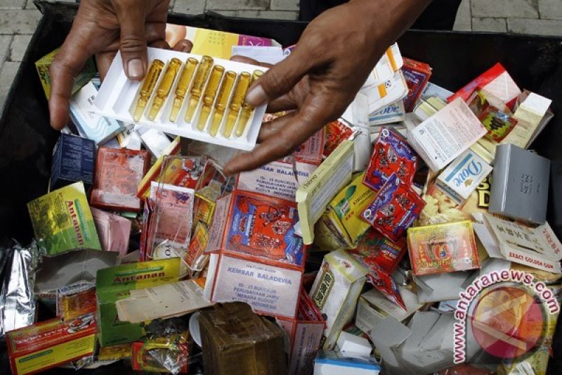 Polda Jateng Bongkar Bisnis Obat Kuat Ilegal