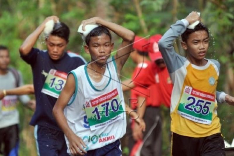 Peserta Borobudur Maraton mulai ambil