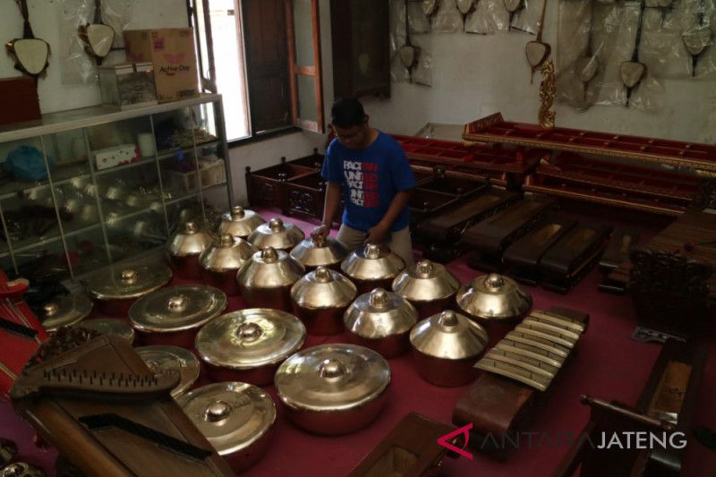 Pesanan gamelan Suwaldi hingga mancanegara