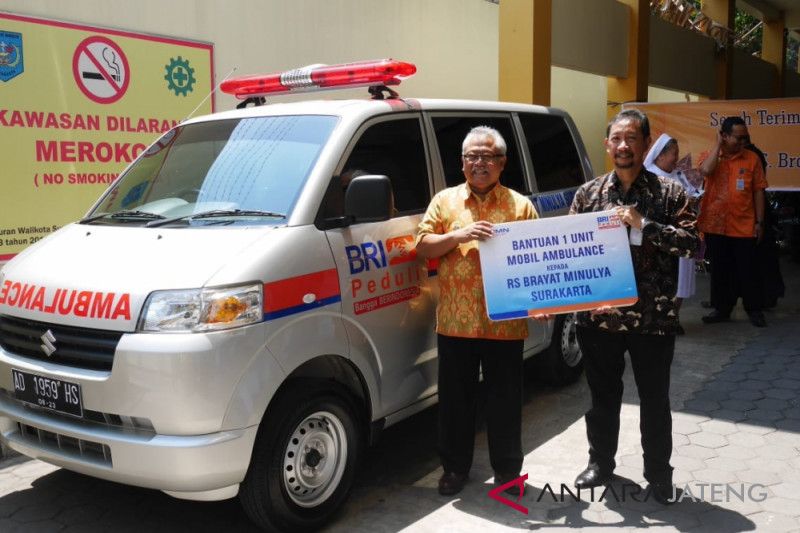 RS Brayat Minulya terima bantuan ambulans
