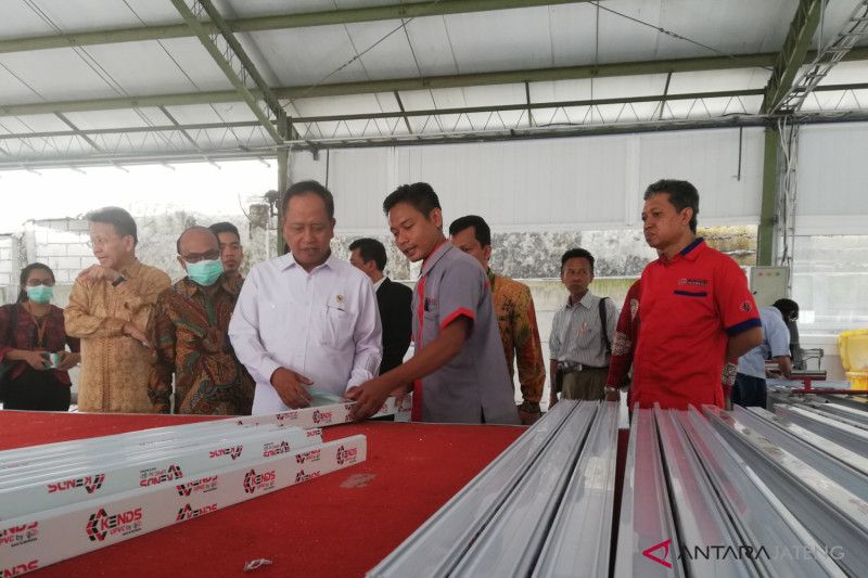 Menristek: UPVC cocok untuk rumah tahan gempa