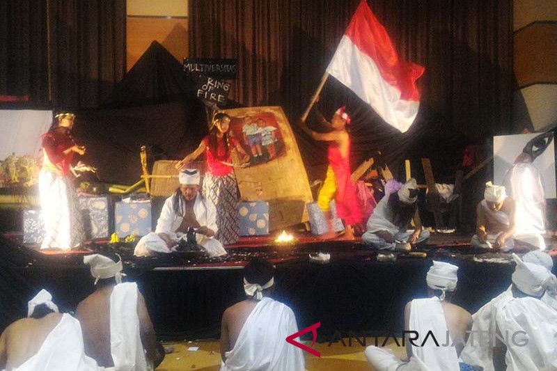 Negeri yang memang harus belajar bencana terus