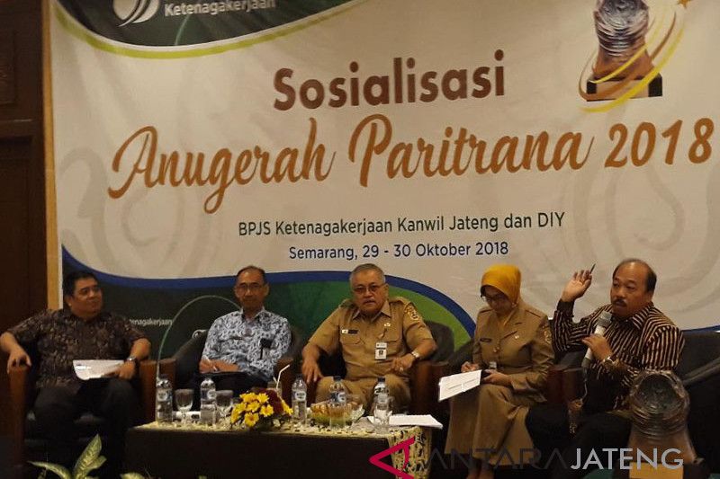 BPJS Ketenagakerjaan bersama Pemprov Jateng pastikan masyarakat terlindungi