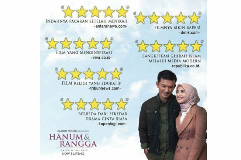 Antara tidak pernah beri rating bintang lima film