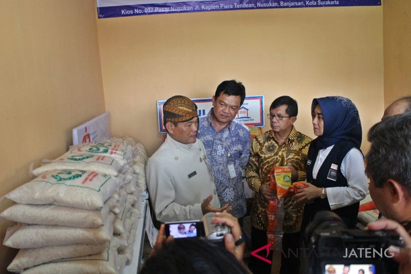 Stok beras di Jateng cukup untuk 14 bulan ke depan