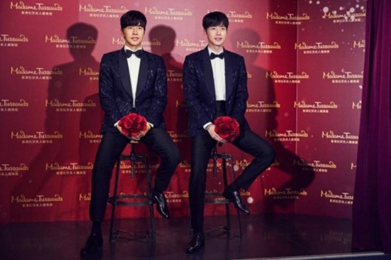Patung lilin aktor Park Hae-jin dipajang di museum Shanghai