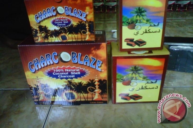 Briket arang tempurung kelapa dipasarkan sampai Amerika 