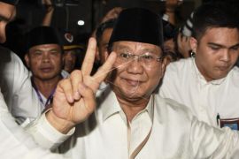 Ramah tamah Badan Pemenangan Prabowo-Sandi dengan 'paket hemat'