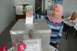 Partisipasi pemilih hanya 59 persen