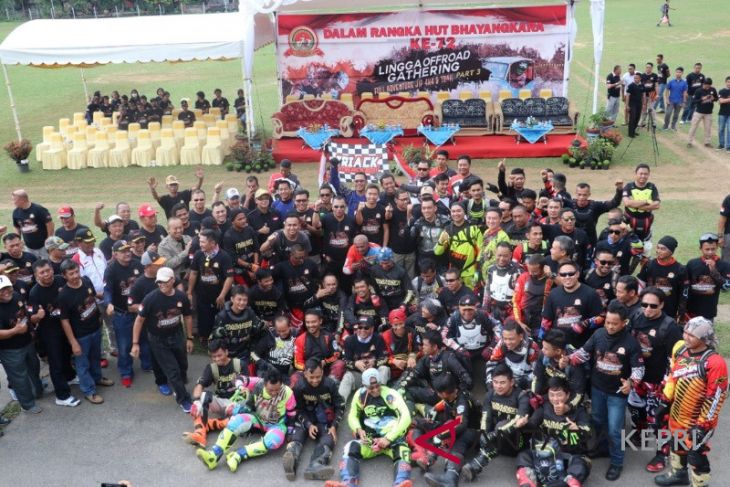 Wakapolda Kepri lepas Lingga Offroad and Trail
