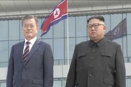 Korsel-Korut tandatangani dokumen di Pyongyang