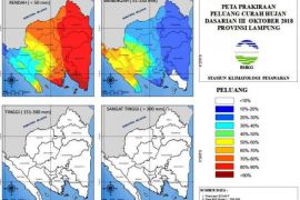 BMKG Prakirakan Peluang Hujan di Lampung
