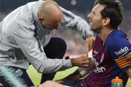 Messi cedera kala Barca tundukkan Sevilla