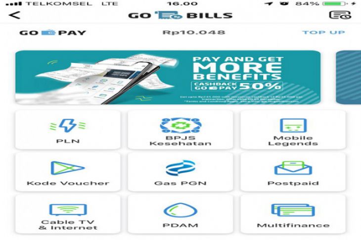 Bayar Tagihan Gas Bumi PGN Bisa Pakai Go-Pay