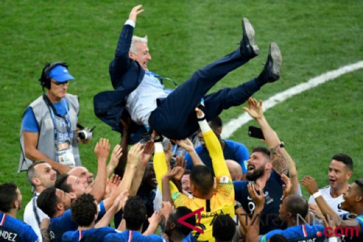 Deschamps: Prancis juara karena kekuatan mental