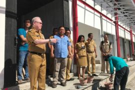 Wabup Sitaro tinjau dua proyek konstruksi