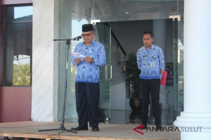 Sitaro peringati HUT Provinsi dengan upacara