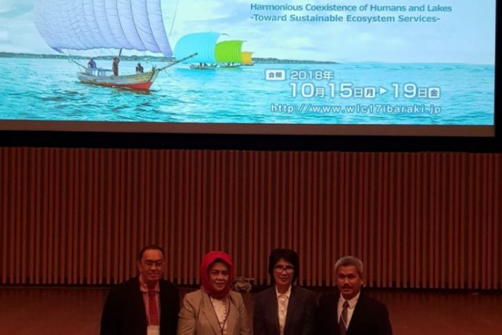 Bupati Roring hadiri Konferensi Danau Dunia di Jepang