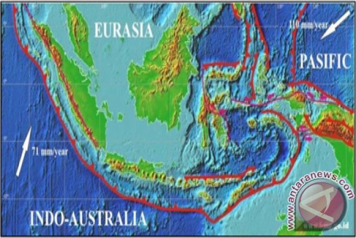 Aktivitas Lempeng Indonesia Australia ANTARA News Kupang 