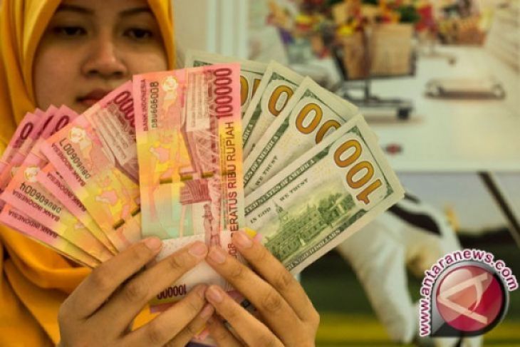 Rupiah senin sore melemah Rp14.178