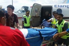 Korban helikopter jatuh Morowali kembali ke Jakarta
