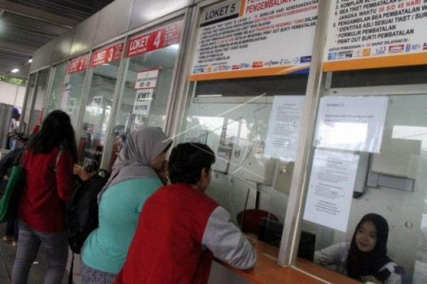 Jelang Imlek, ketersediaan tiket KA menipis