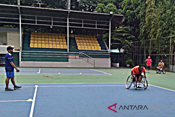 Sembilan petenis NPC digembleng latihan fisik