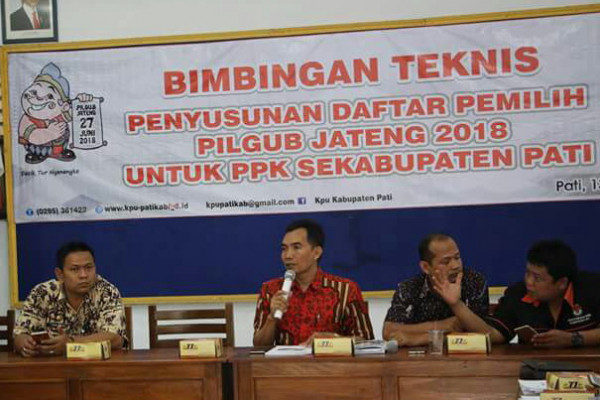 Pemutakhiran data pemilih, KPU Pati libatkan 2.337 petugas