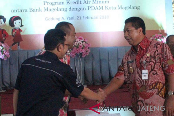 Bank Magelang salurkan kredit pemasangan air bersih