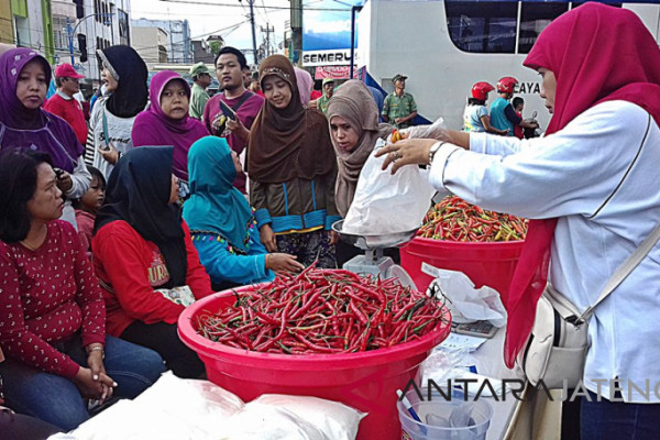 Harga cabai di Solo meroket