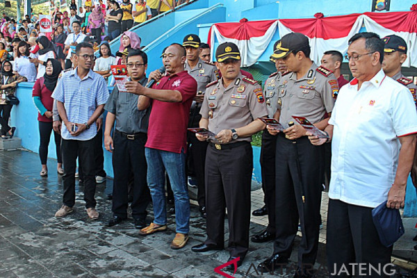 Kejurnas Piala Kapolda diwarnai deklarasi anti hoax