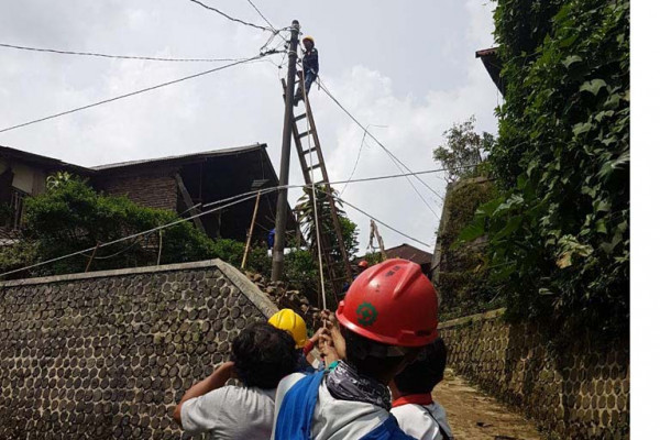 PLN terjunkan personil amankan listrik lokasi gempa Banjarnegara