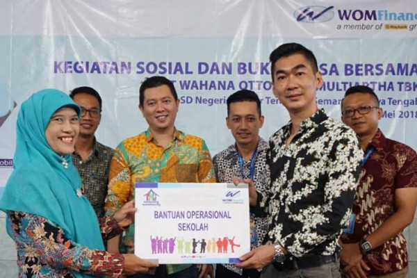 CSR Ramadhan, WOM Finance berbagi dengan siswa SD