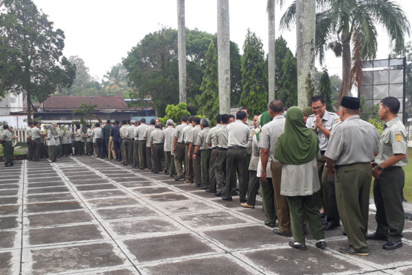 Hari pertama kerja, ASN STPP Magelang gelar Syawalan