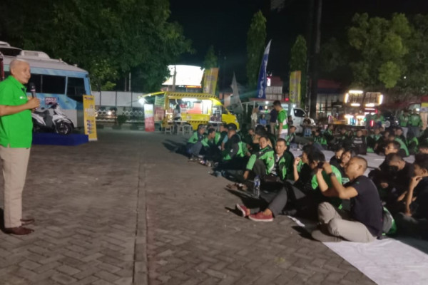 Lindungi diri, pengojek