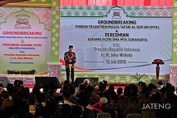 Presiden Jokowi ajak masyarakat terus merawat 