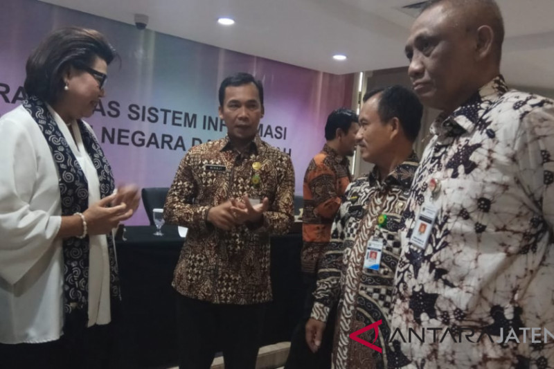 Bupati Wihaji paparkan sistem e-Goverment pada KPK