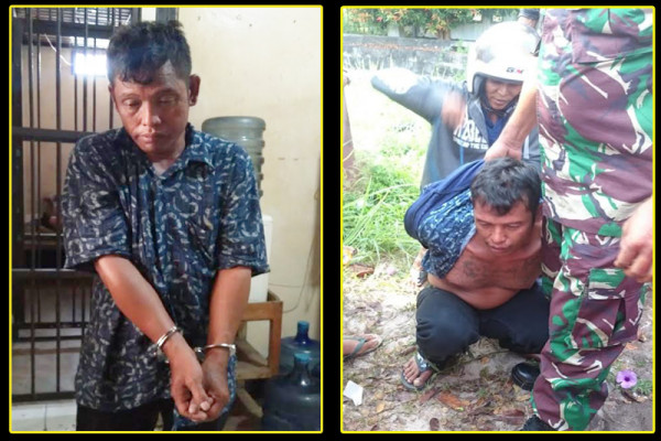 Apes, seorang pencuri di Palangka Raya babak belur dihajar massa