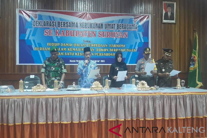 Cegah kasus intoleransi terjadi di Seruyan