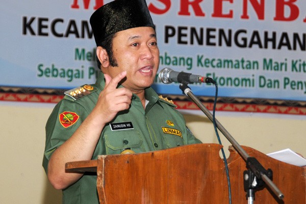 Bupati Zainudin Hassan ditetapkan tersangka pencucian uang
