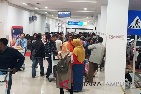 Penumpang Bandara Radin Inten turun 11 persen