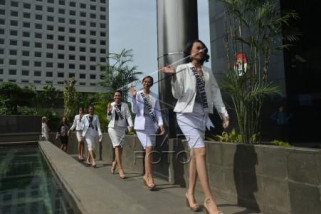 Finalis Putri Indonesia Datangi KPK
