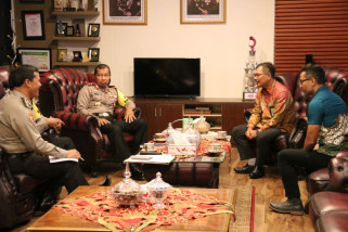 GM Pertamina pamitan ke Kapolda sulsel