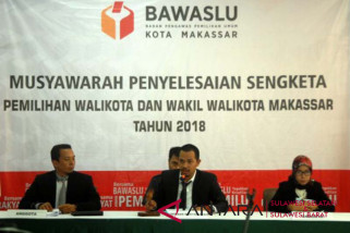 Panwaslu laporkan sengketa Pilkada Makassar ke DKPP